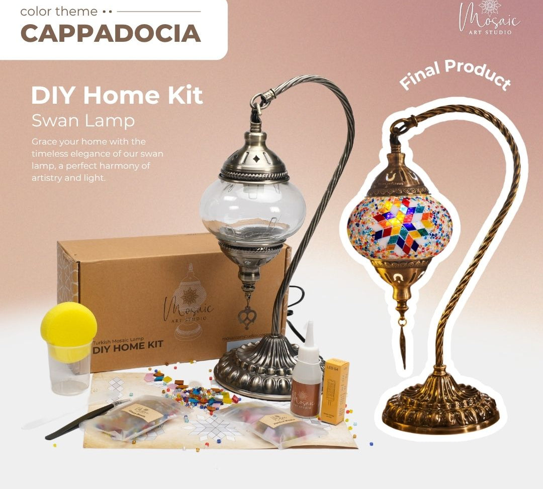 Mosaic Lamp DIY Home Kit