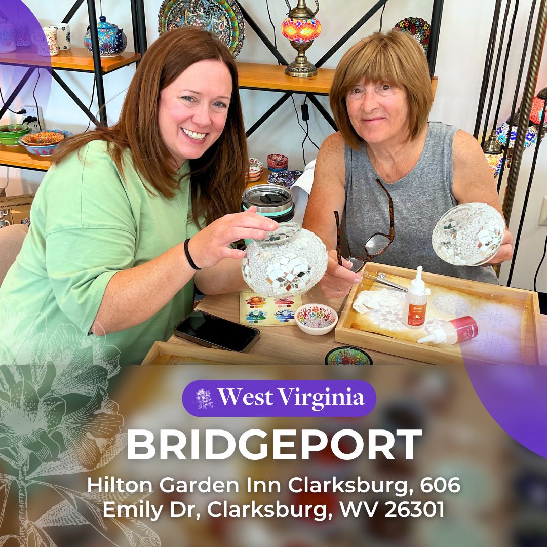 Mosaic Workshops in Bridgeport, WV