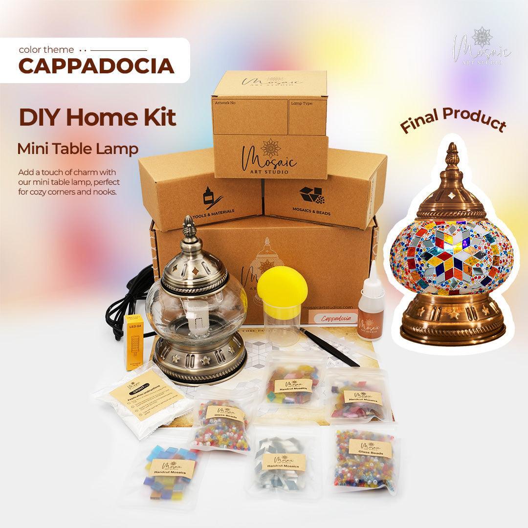 CAPPADOCIA Color Theme Turkish Mosaic Lamp DIY Home Kit