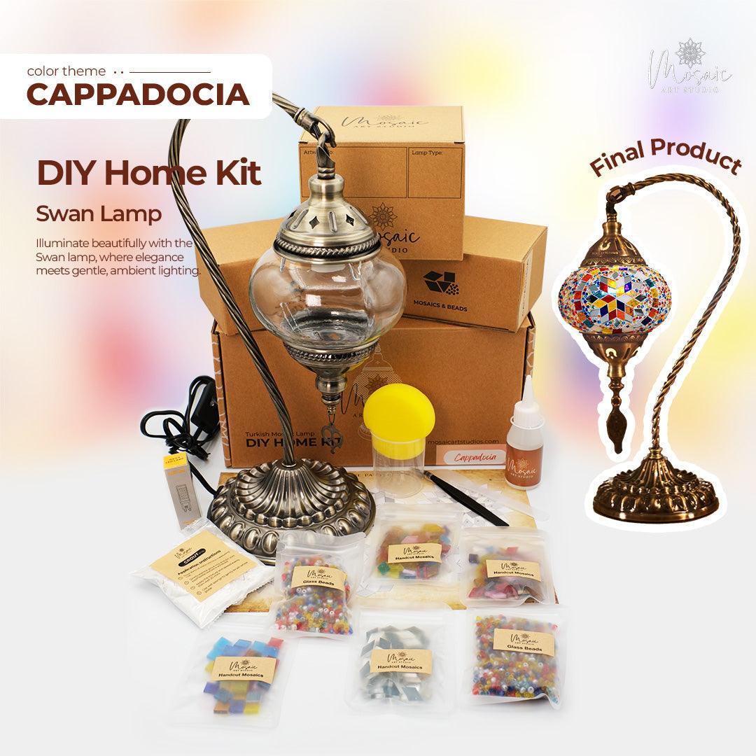 CAPPADOCIA Color Theme Turkish Mosaic Lamp DIY Home Kit