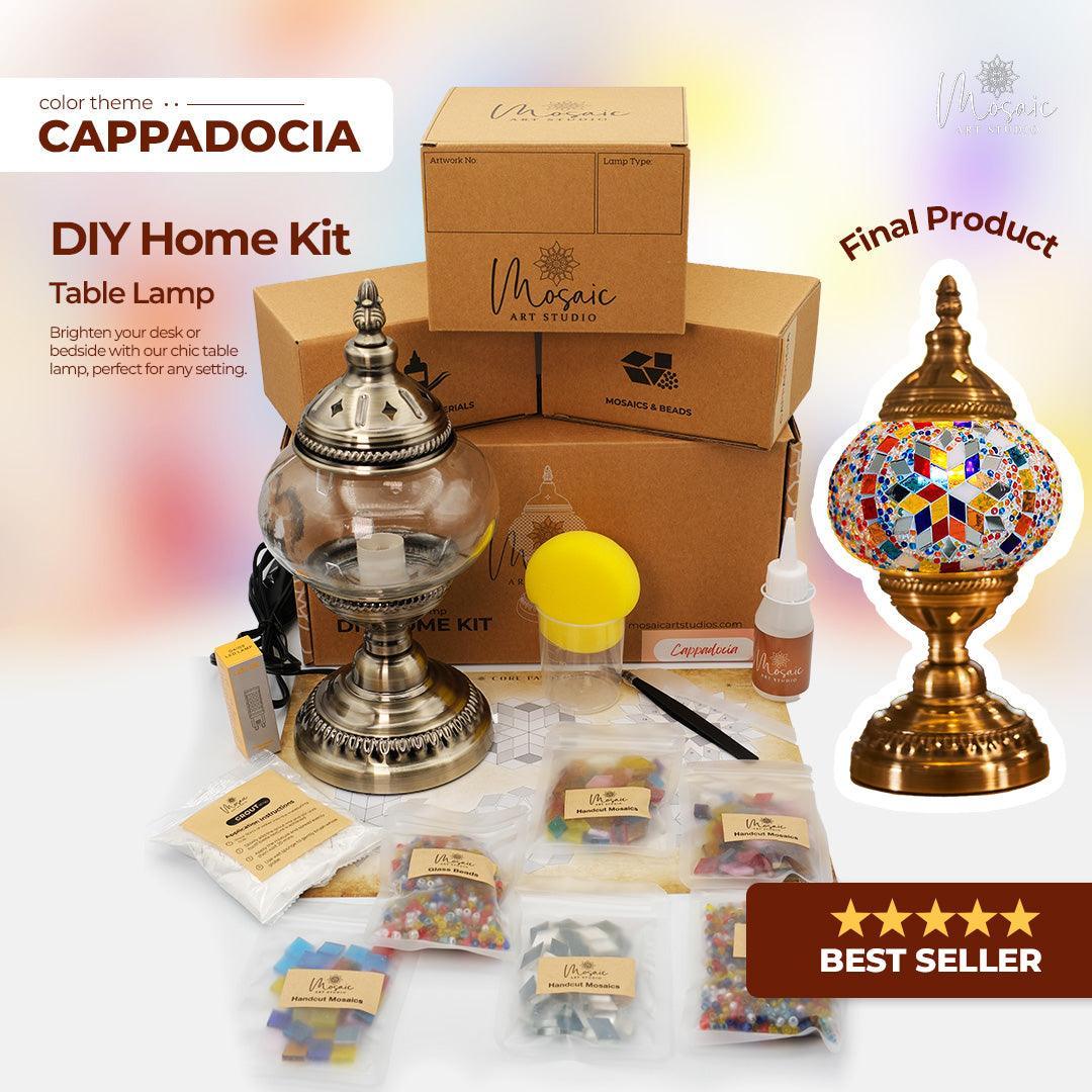 CAPPADOCIA Color Theme Turkish Mosaic Lamp DIY Home Kit