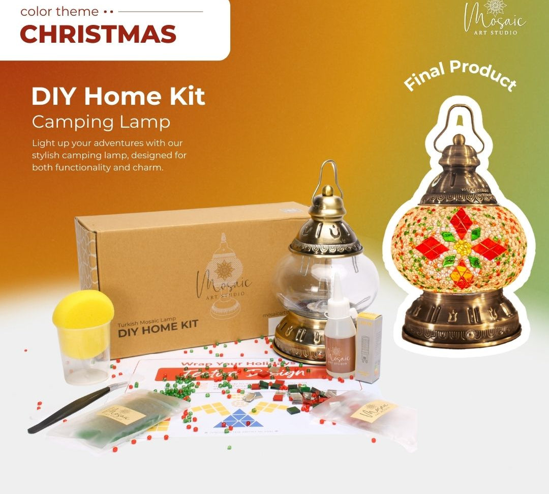 Mosaic Lamp DIY Home Kit