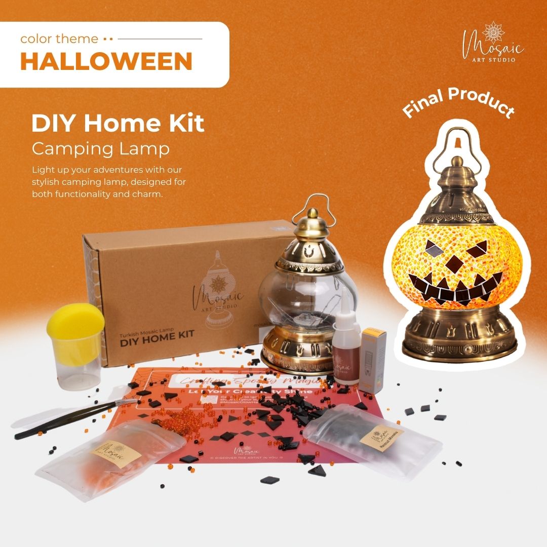 Mosaic Lamp DIY Home Kit