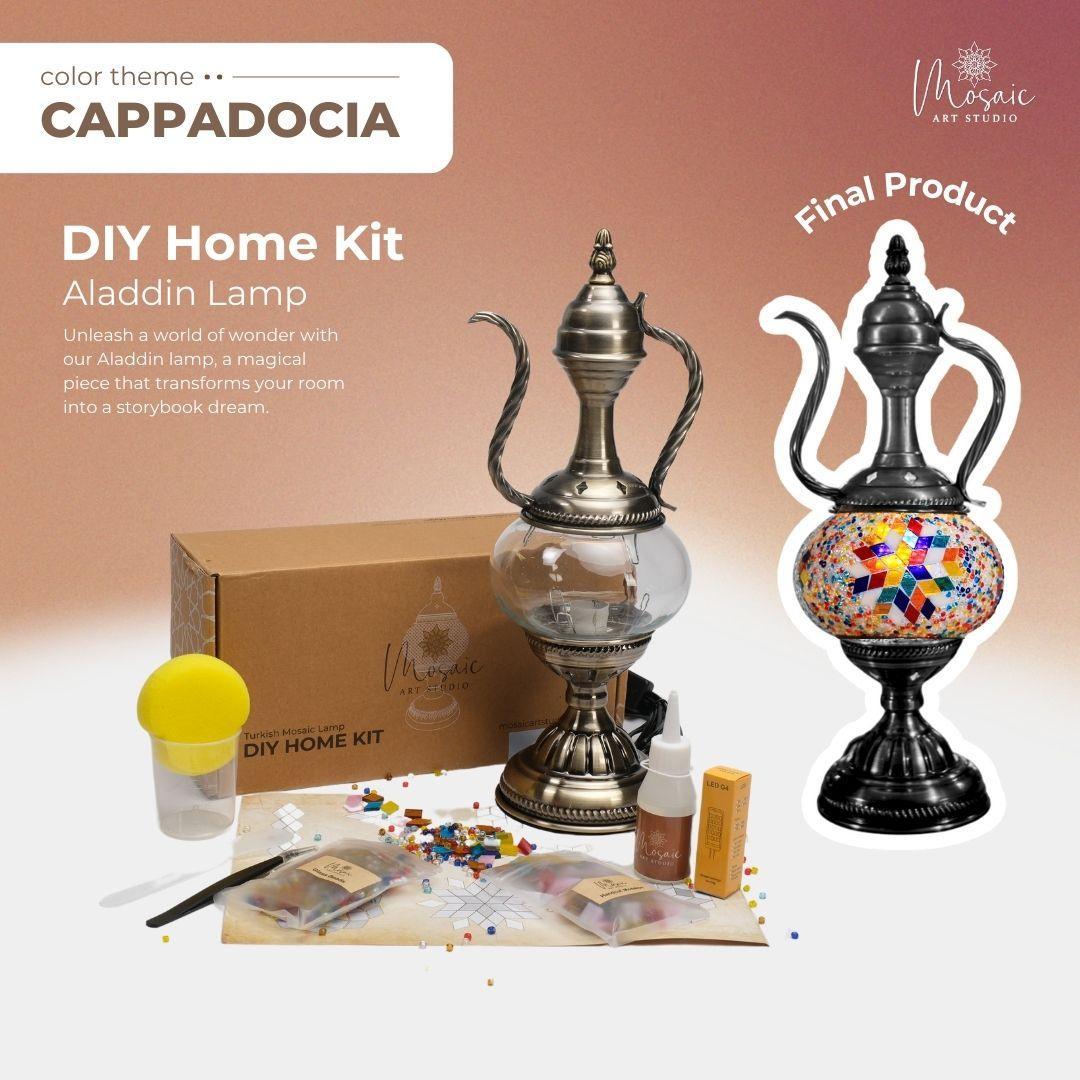 CAPPADOCIA Color Theme Turkish Mosaic Lamp DIY Home Kit