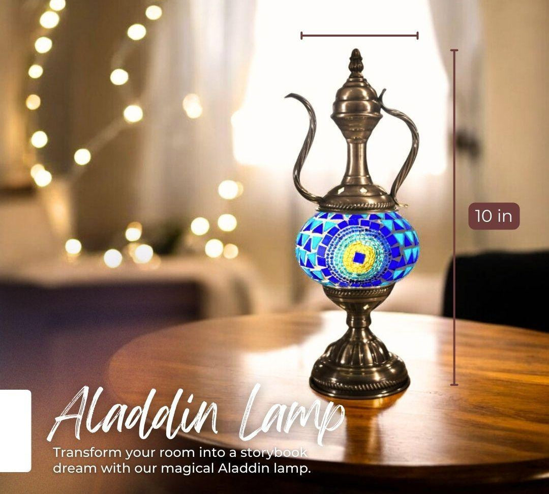 Ready-made Mosaic Lamp - Aegean Sunflower