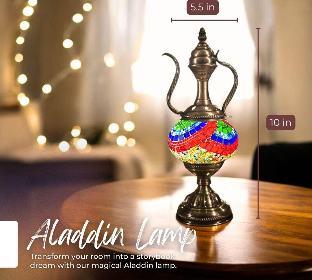 Ready-made Mosaic Lamp - Cappadocia Crescents