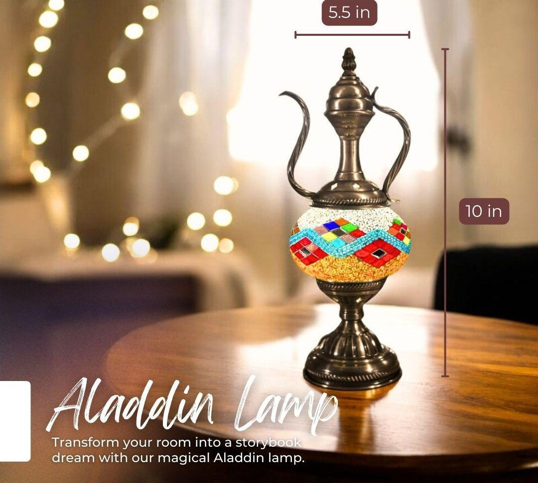 Handmade Mosaic Lamp - Cappadocia Waves