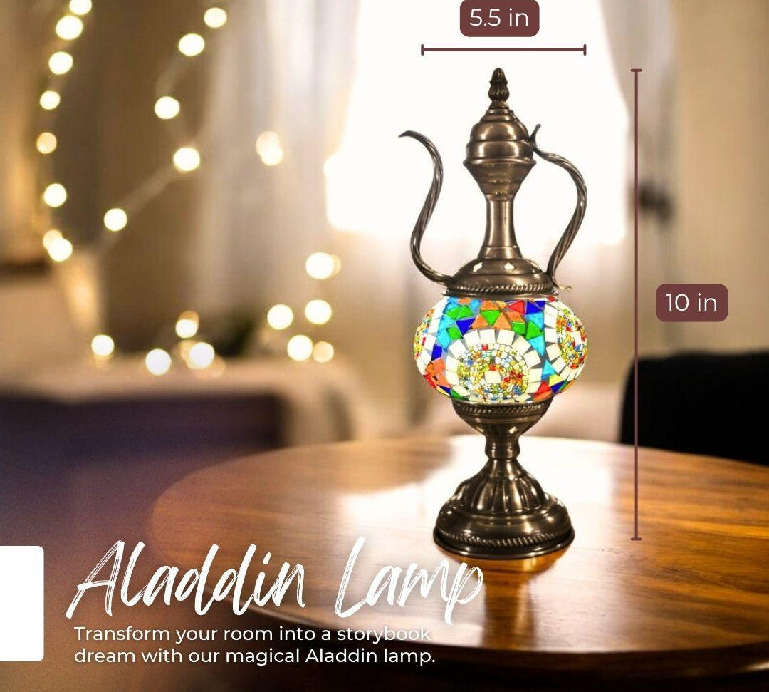 Handmade Mosaic Lamp - Festive Sunflower