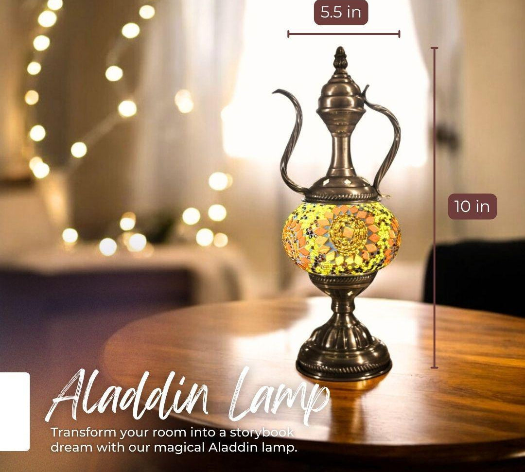 Handmade Mosaic Lamp - Nemrut Sunflower