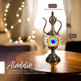 Ready-made Mosaic Lamp - Rainbow Starburst