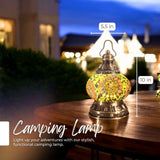 Ready-made Mosaic Lamp - Nemrut Sunflower