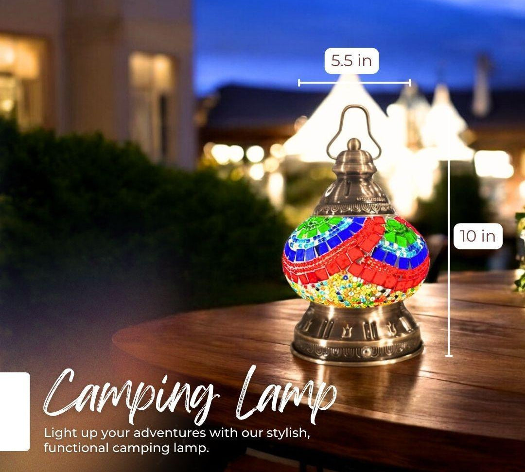 Ready-made Mosaic Lamp - Cappadocia Crescents