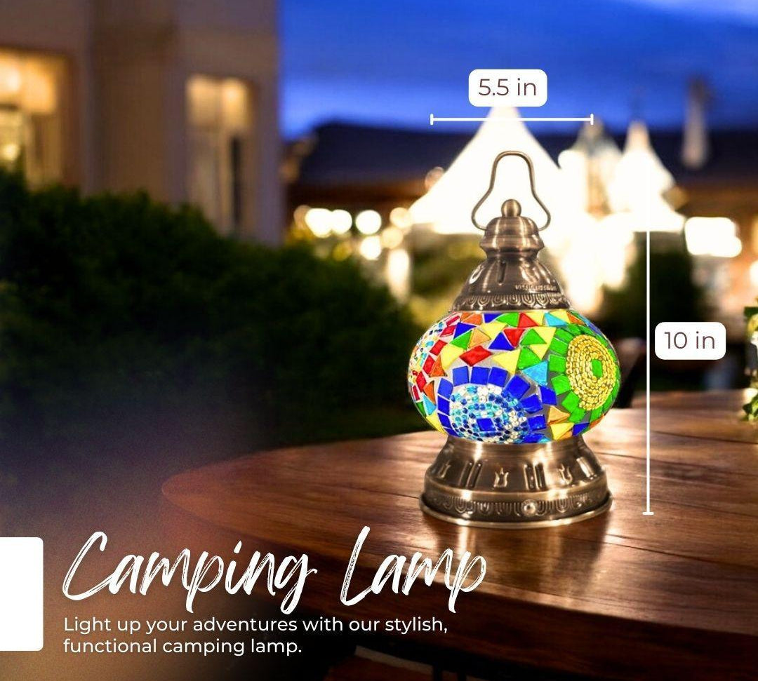 Ready-made Mosaic Lamp - Cappadocia Sunflower
