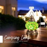 Ready-made Mosaic Lamp - Lemon-Lime Sunflower