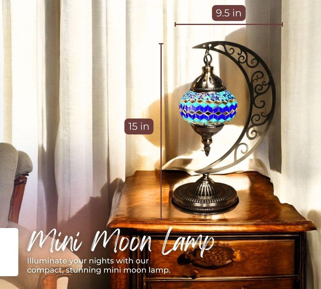 Handmade Mosaic Lamp - Aegean Fractals
