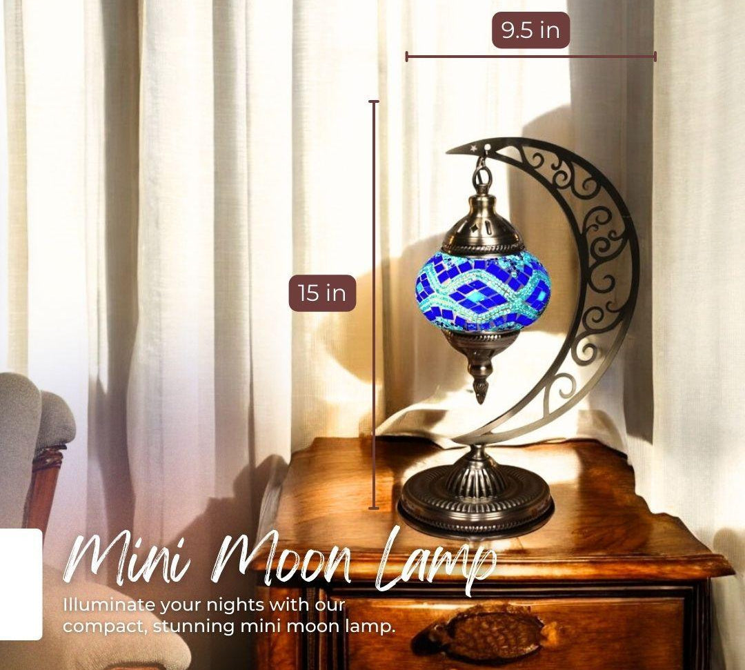 Handmade Mosaic Lamp - Aegean Wave