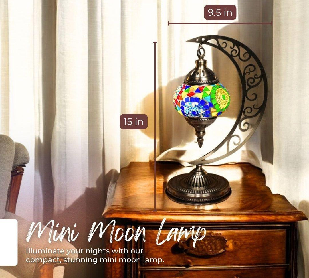 Ready-made Mosaic Lamp - Cappadocia Sunflower