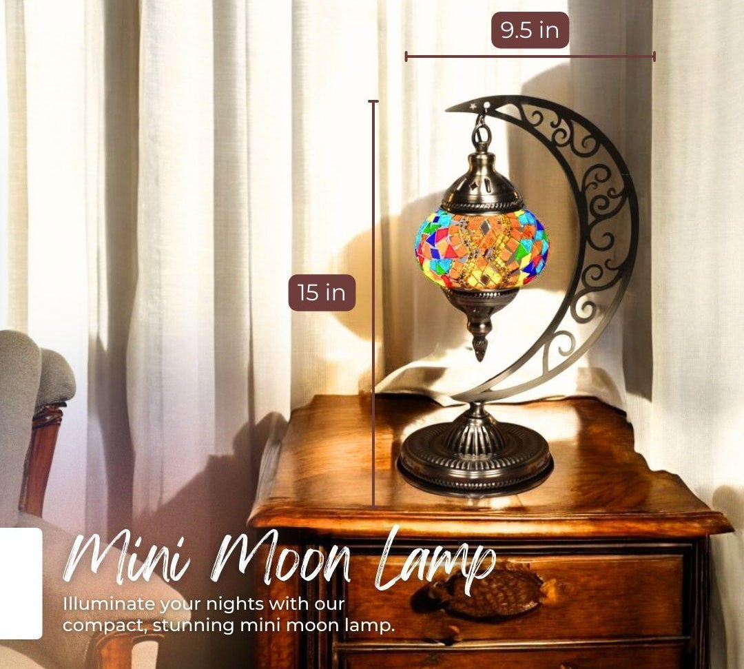 Handmade Mosaic Lamp - Festive Diamonds