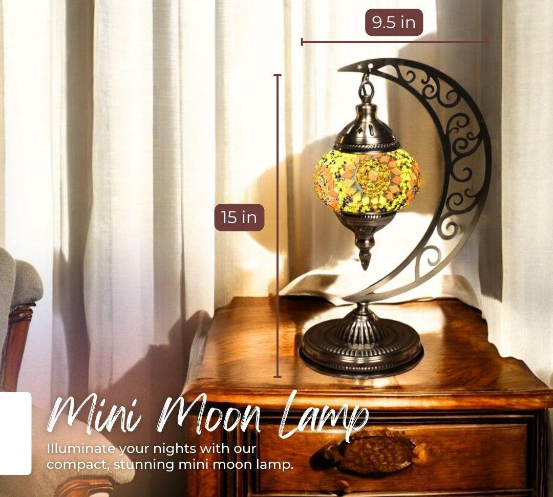 Handmade Mosaic Lamp - Nemrut Sunflower