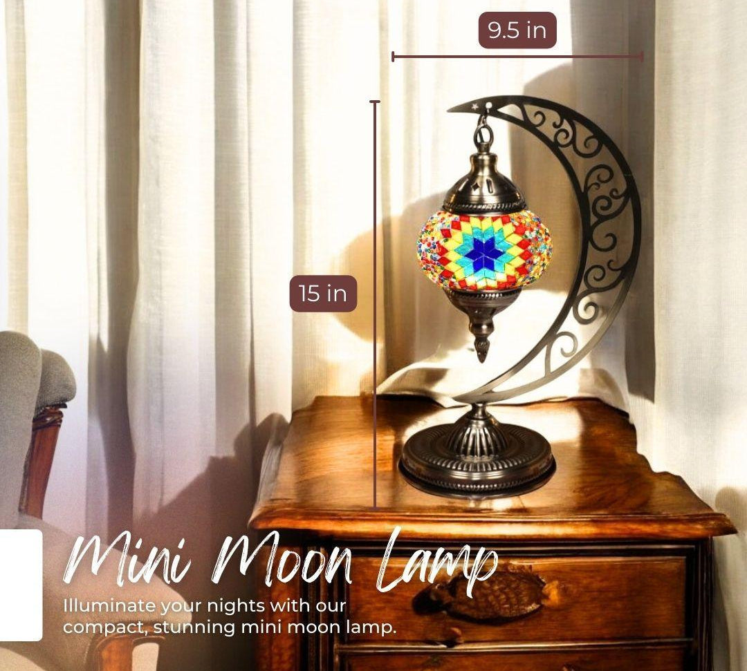 Handmade Mosaic Lamp - Prismatic Star