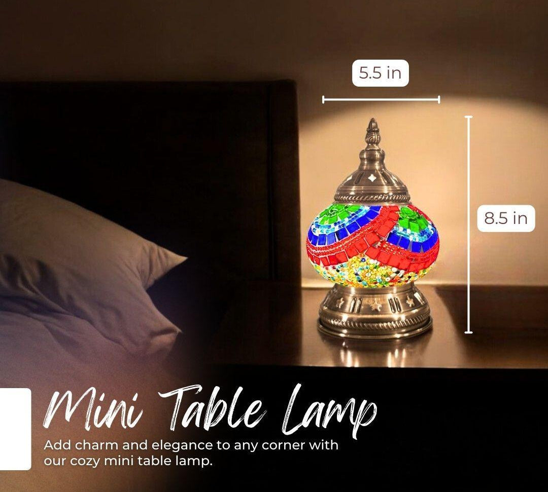 Ready-made Mosaic Lamp - Cappadocia Crescents