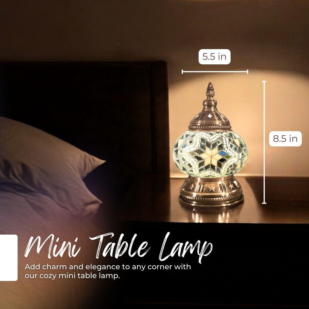 Handmade Mosaic Lamp - Pamukkale Star