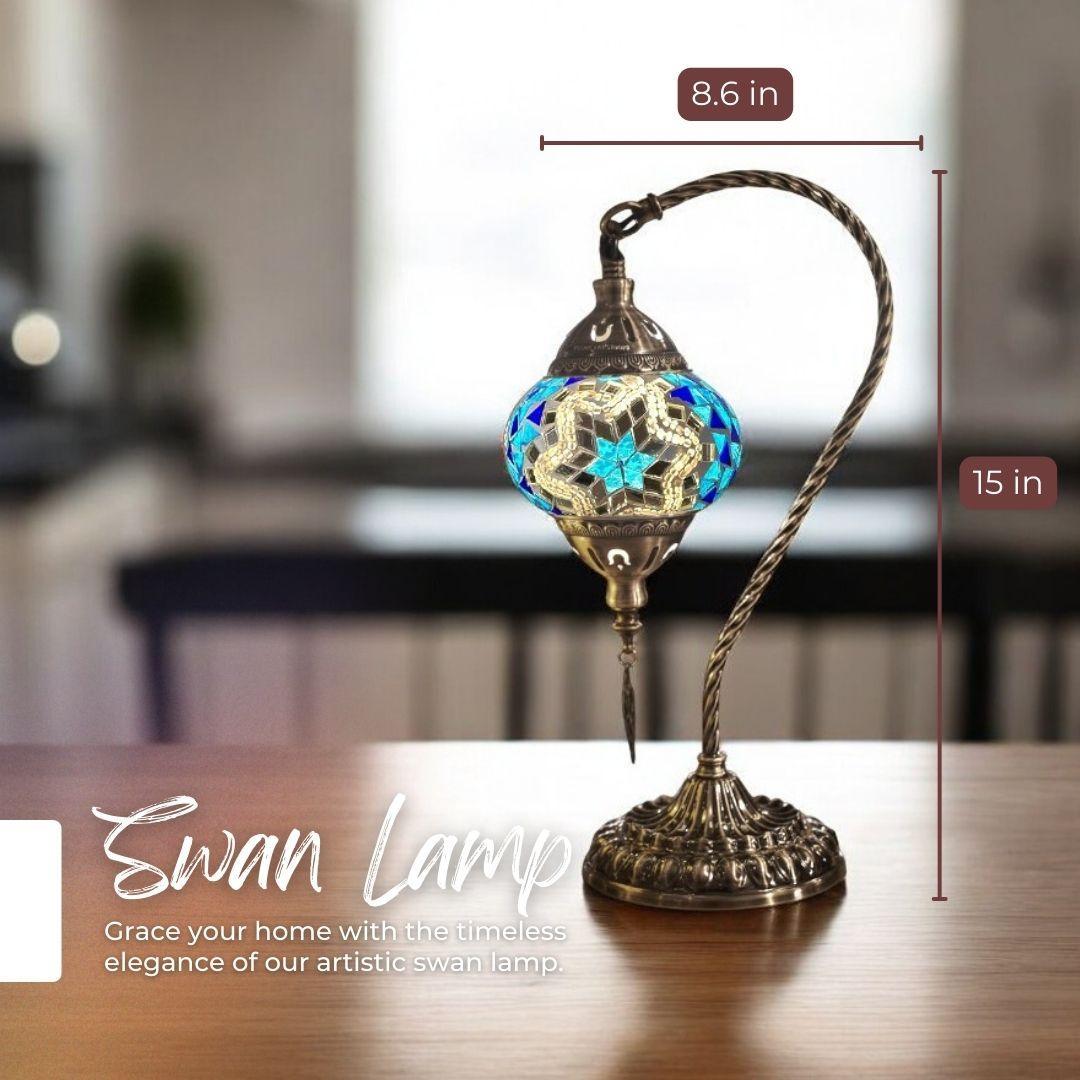 Ready-made Mosaic Lamp - Aegean Star