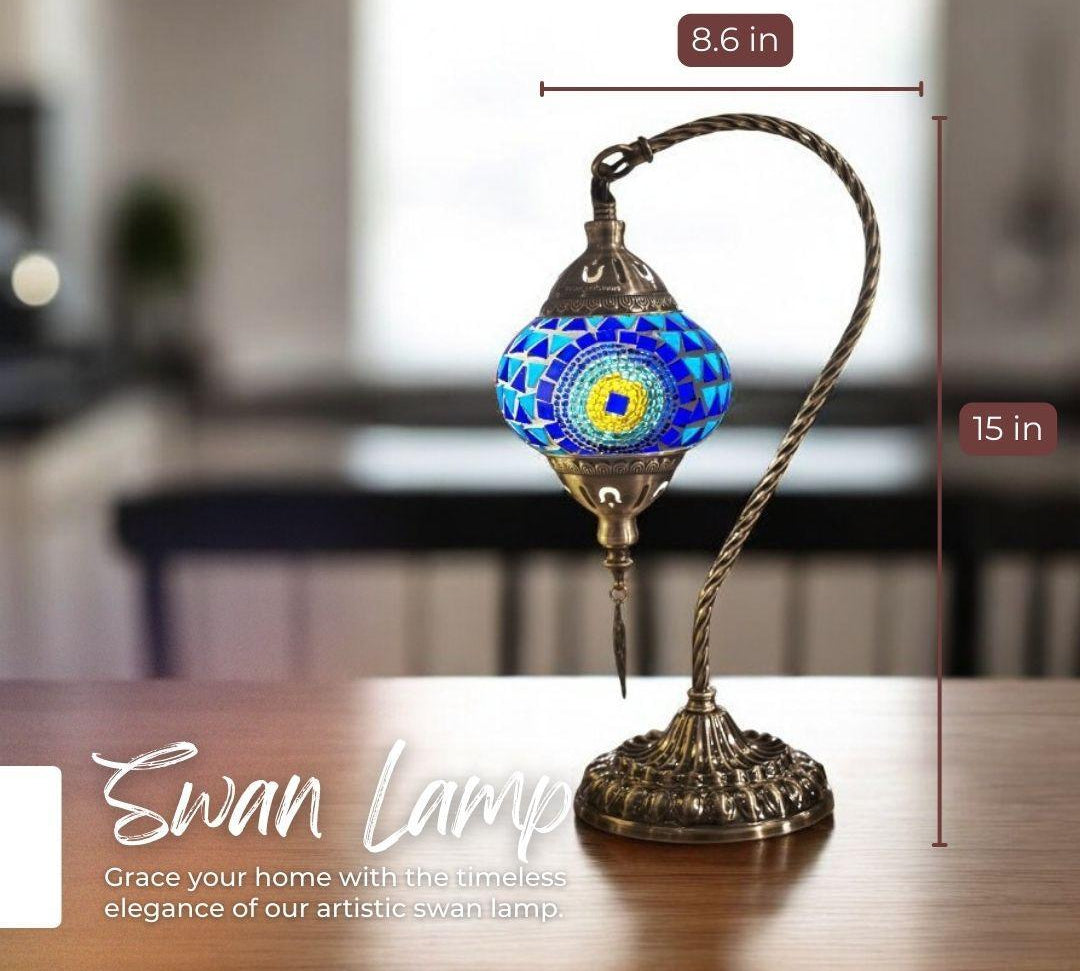 Ready-made Mosaic Lamp - Aegean Sunflower