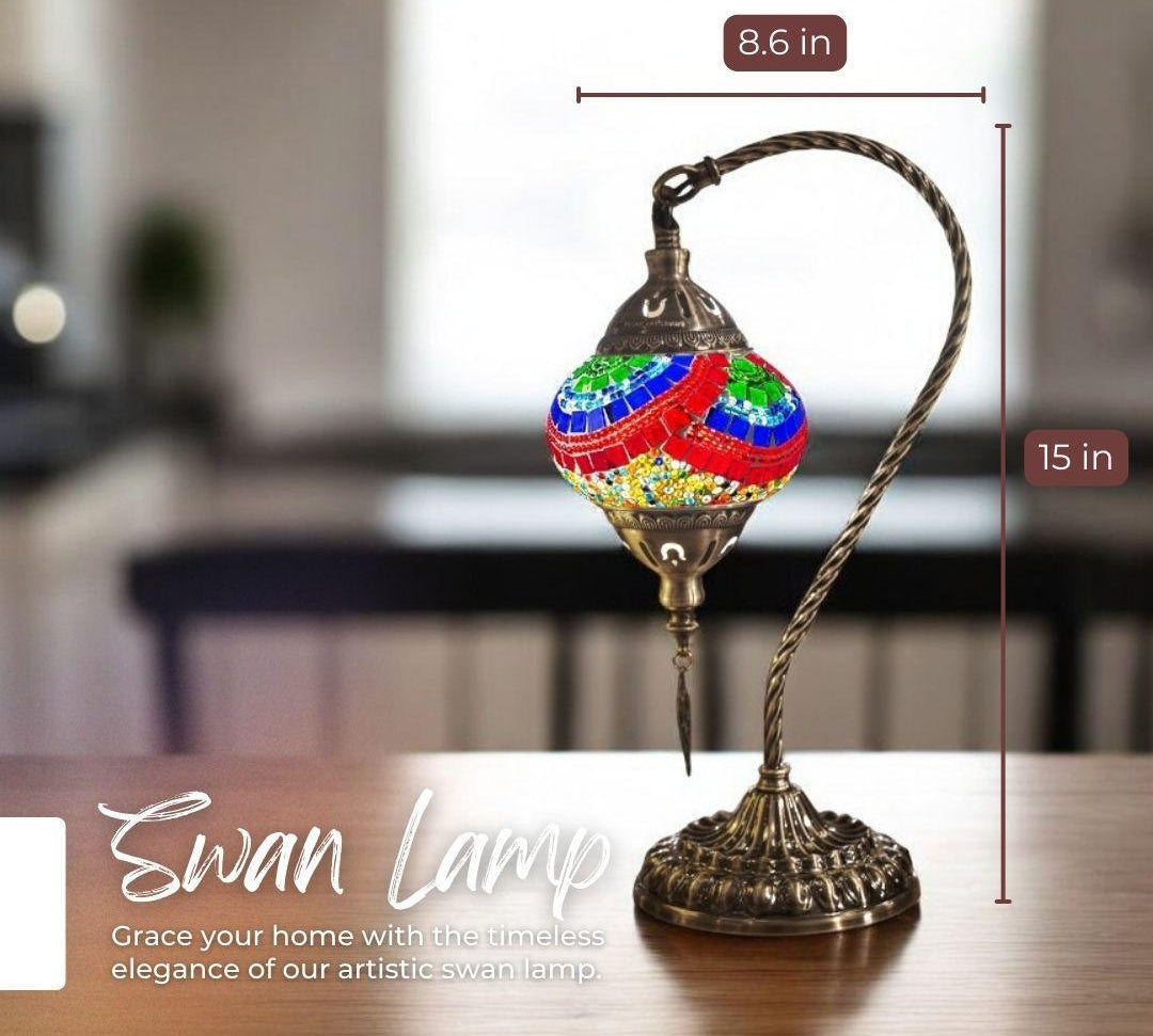 Ready-made Mosaic Lamp - Cappadocia Crescents