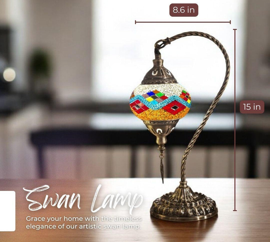 Handmade Mosaic Lamp - Cappadocia Waves