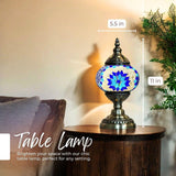 Ready-made Mosaic Lamp - Aegean Flower
