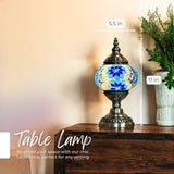 Ready-made Mosaic Lamp - Aegean Twin Blooms