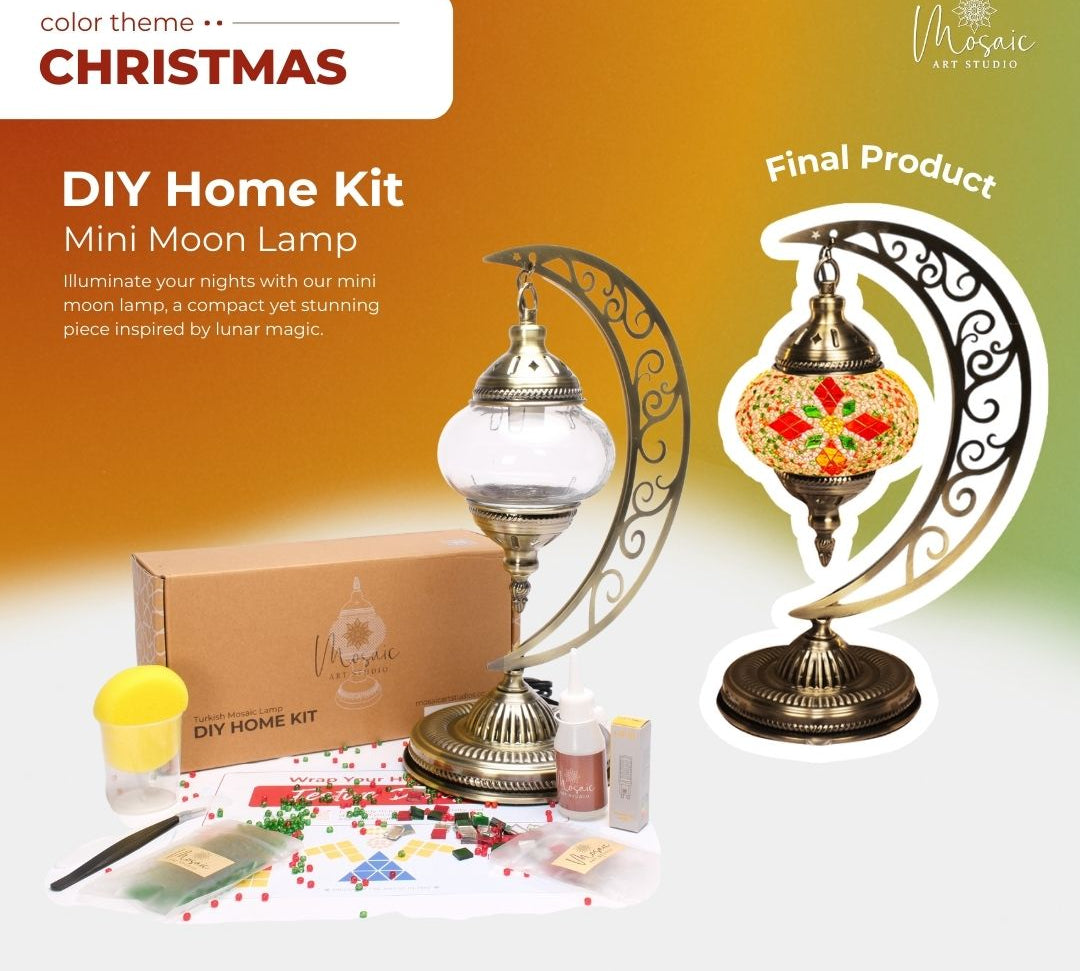 Mosaic Lamp DIY Home Kit