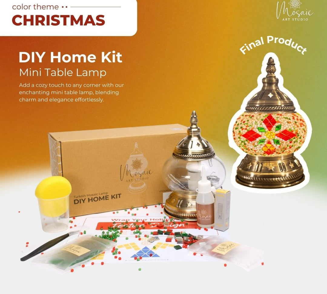 Mosaic Lamp DIY Home Kit