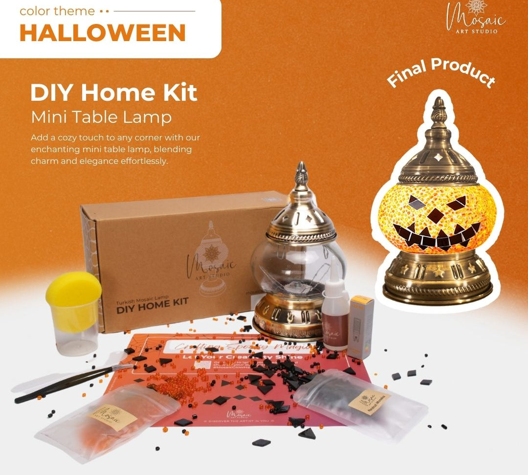 Mosaic Lamp DIY Home Kit