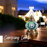 Ready-made Mosaic Lamp - Black Sea