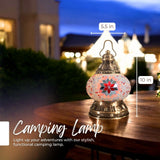 Ready-made Mosaic Lamp - Rose Garden