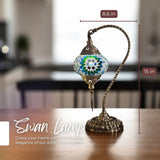 Ready-made Mosaic Lamp - Black Sea
