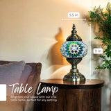 Ready-made Mosaic Lamp - Black Sea