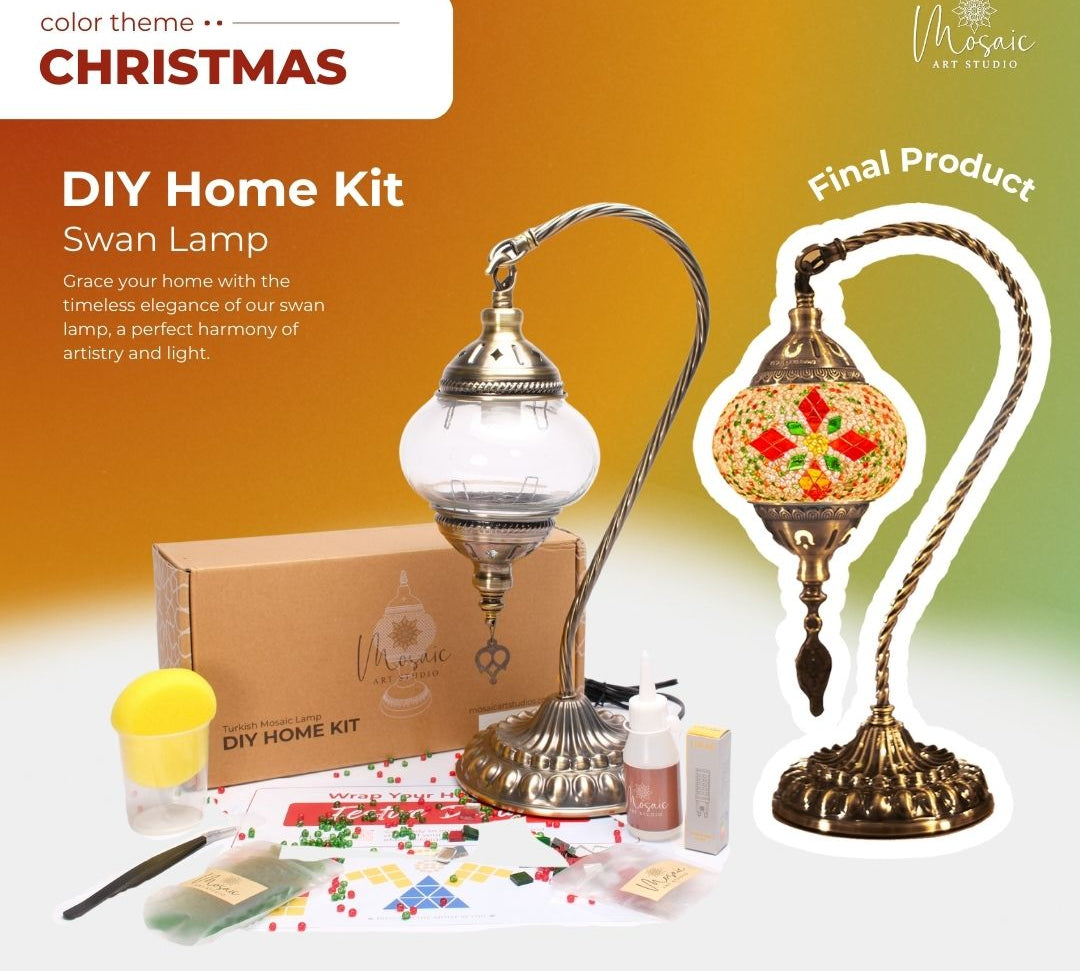 Mosaic Lamp DIY Home Kit