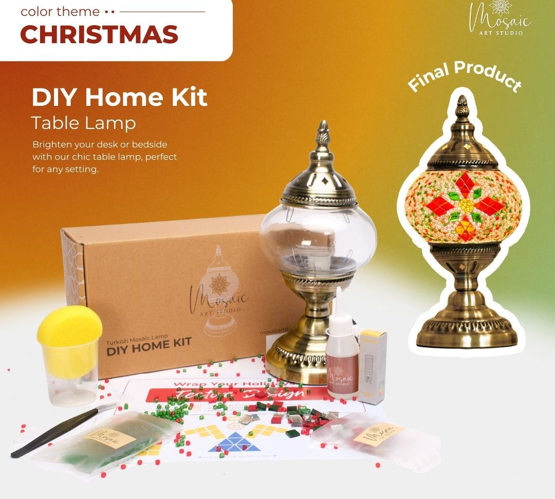 Mosaic Lamp DIY Home Kit