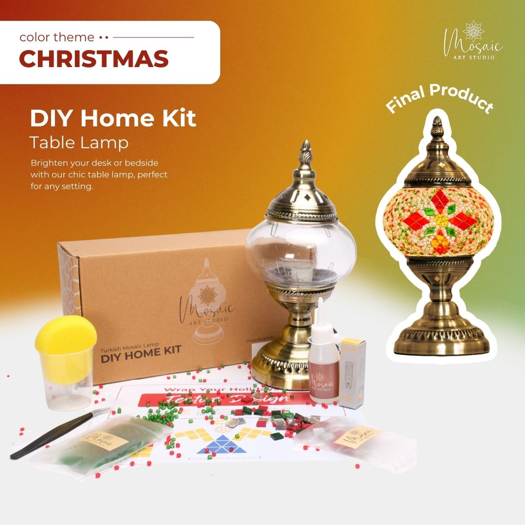 Mosaic Lamp DIY Home Kit