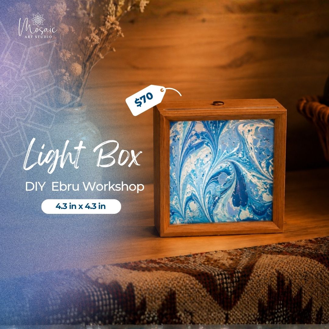 DIY Ebru Workshop - Light Box