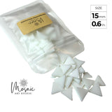 Hand-cut Mosaics - TRIANGLE Shape