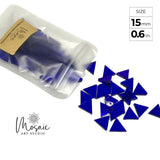 Hand-cut Mosaics - TRIANGLE Shape