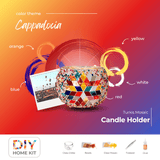 Mosaic Candle Holder DIY Home Kit "CAPPADOCIA" - Mosaic Art Studio US