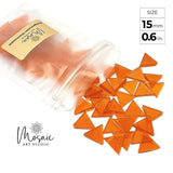Hand-cut Mosaics - TRIANGLE Shape