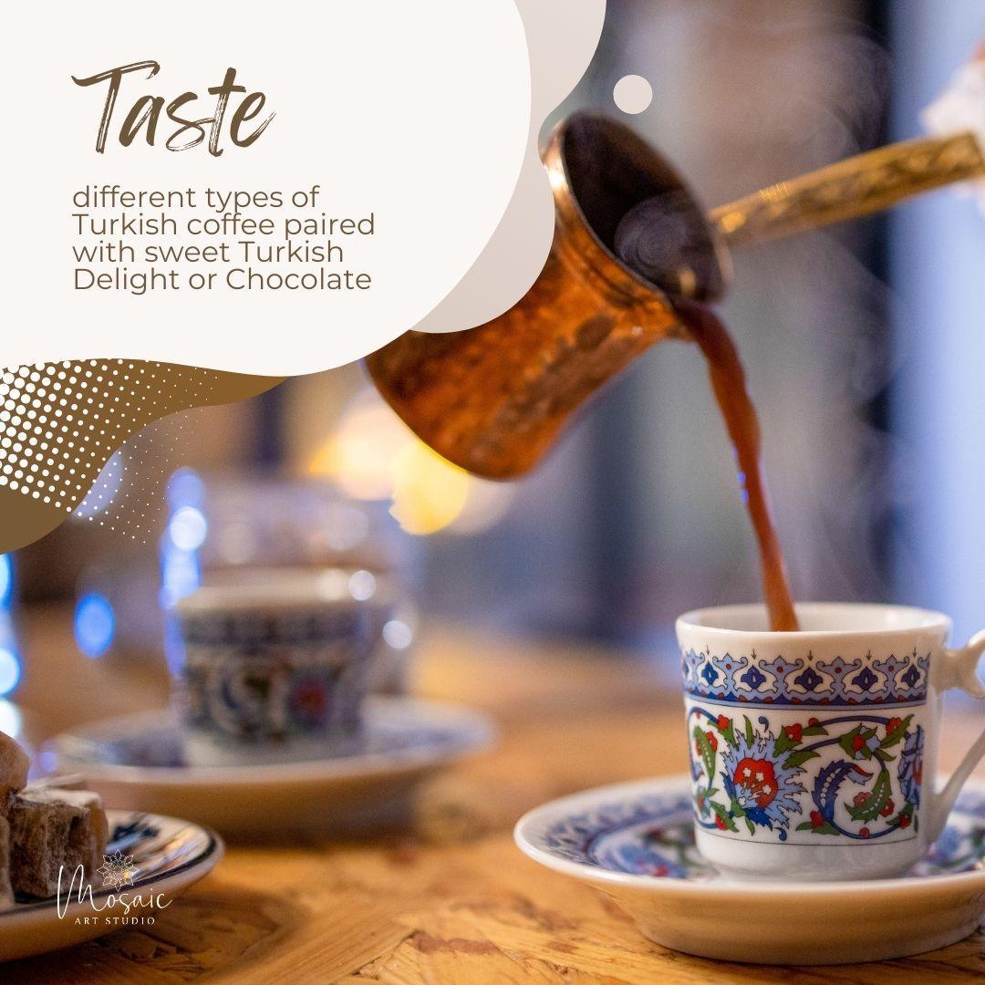 Turkish Coffee On The Sand Classes in Indianapolis, IN - Mosaic Art Studio US